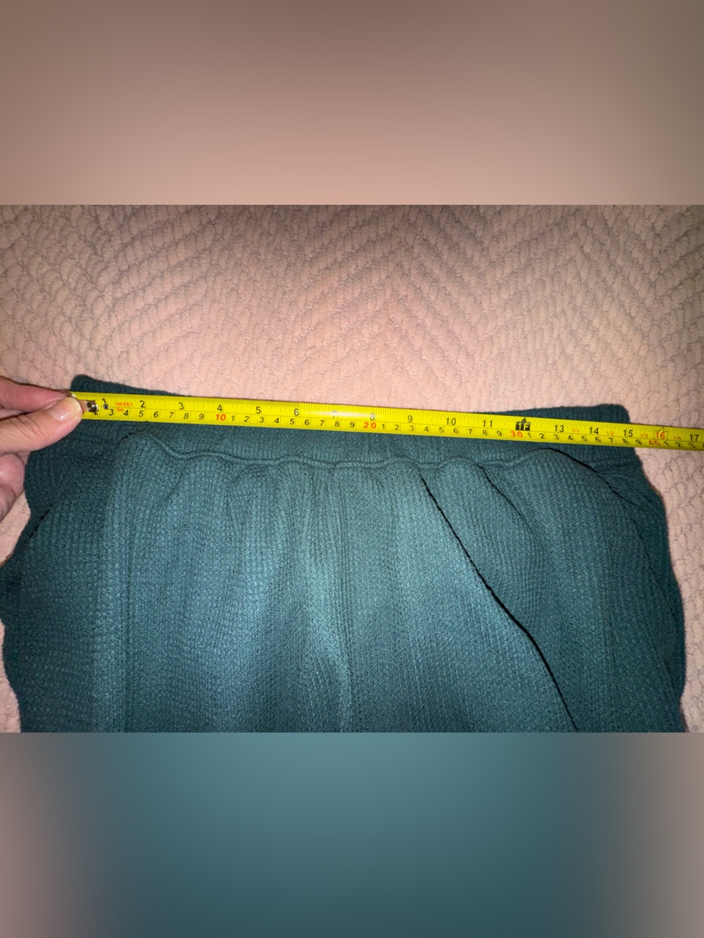 Aerie Traveler Waffle Cargo Joggers Women’s Large Forest Green Cozy Lounge Pants - Picture 8 of 13